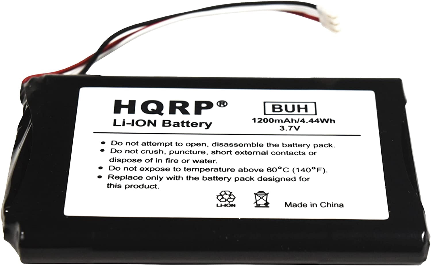 Replacement Battery For Garmin Nuvi 285 / 285W / 285WT GPS - 1250mAh Li-Polymer, 3.7V