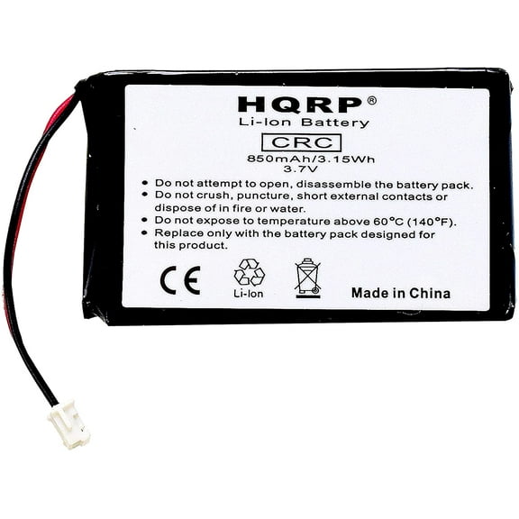 HQRP Battery for RTI T1, T1B, T2+, T2B, T2C, T2Cs, T3, Theater-Touch Universal System Controller / Remote Control
