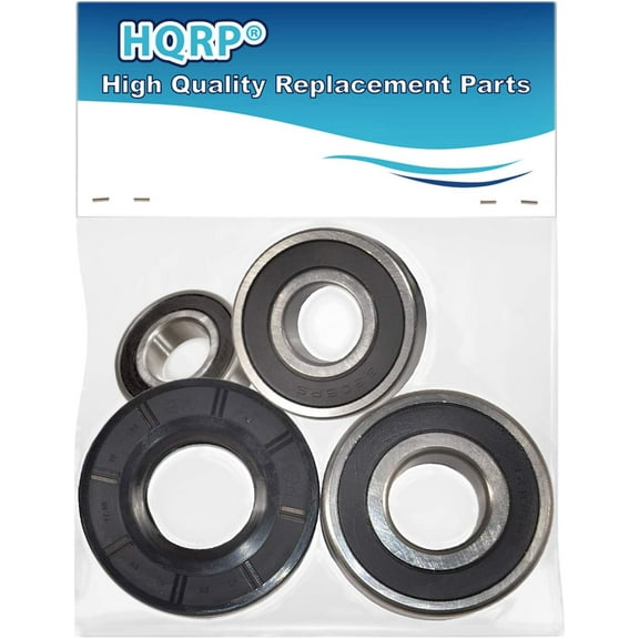 HQRP Bearing and Seal Kit for Whirlpool GHW9250MW0 GHW9250MW1 GHW9250MW2 GHW9300PW0 Washer Tub