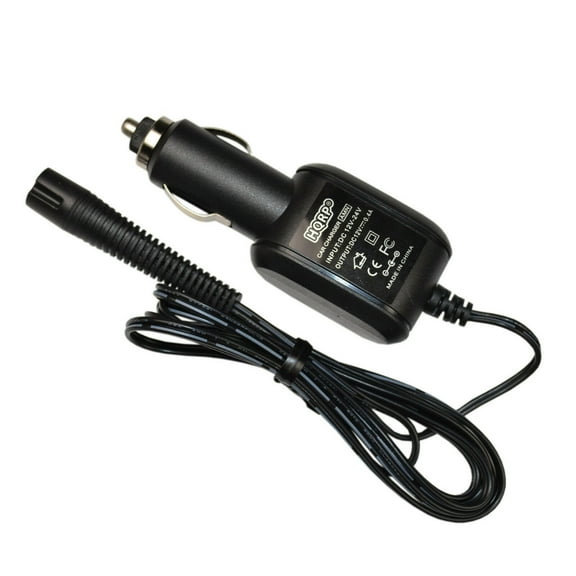 HQRP Car Charger for Braun 67030628 Replacement fits Series 7, Pulsonic, Prosonic, Active, 9000 Series Power Shaver