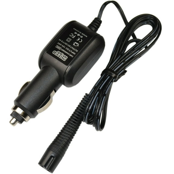 HQRP Car Charger for Braun Series 3 Model 380s-4 Type 5416 Shaver, 12-volt Vehicle Adapter