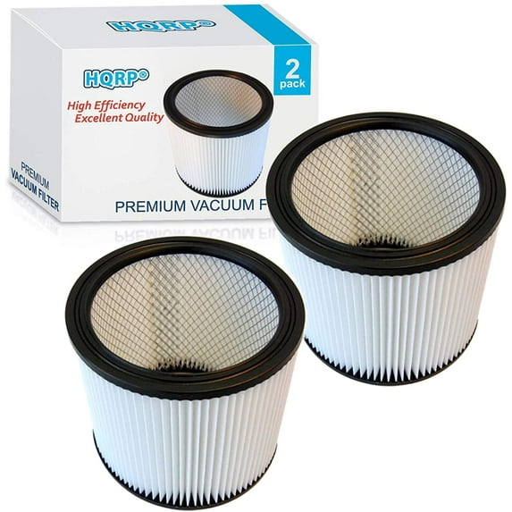HQRP Cartridge Filter 2-Pack for Shop-Vac 9030411 Vacuum Cleaner