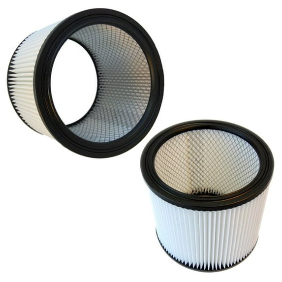 HQRP Cartridge Filter 2-Pack for Shop-Vac SL16-575A SS11-450 SS12-300A SS14-350A SS14-550A SS14-600C Vacuum Cleaner