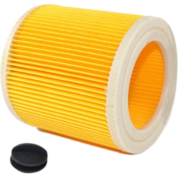 HQRP Cartridge Filter for Karcher WD 2 / WD2 series Wet & Dry Vac, WD2 Cartridge Filter Kit, WD2 Home, WD2 Premium Multi-purpose Vacuum Cleaner