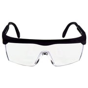 HQRP Clear Tint UV Protective Safety Goggles / Glasses for Yard work, Gardening, Lawn mowing, Weed whacking, Hedge trimming