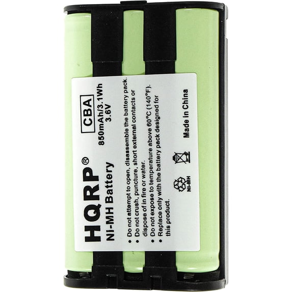 HQRP Cordless Telephone Battery for NABC 721096000 / STB104 / STB941