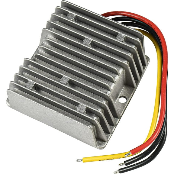 HQRP DC 12V Step Up to 24V 5A Boost Converter 120W DC Voltage Regulator Power Converter Waterproof Module Transformer for RV, Solar System, Water Pump, Golf Cart Club Car