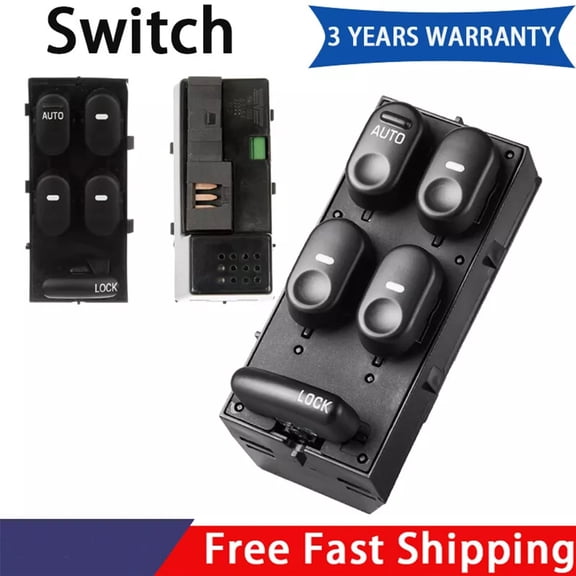 HQRP Electric Power Window Master Control Panel Switch Replace Buick 10433029