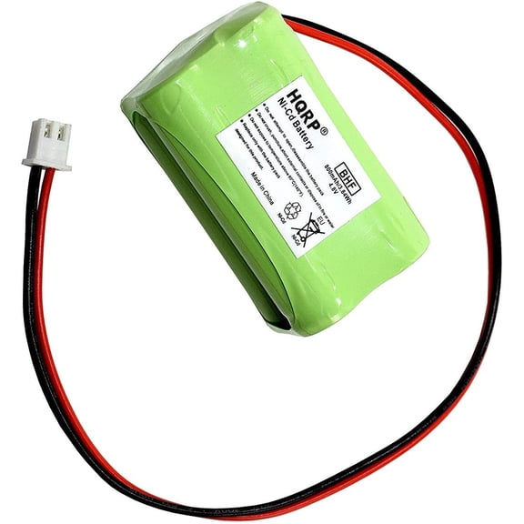 HQRP Emergency/Exit Light Backup Battery for BL93NC487 BL93NC484 BL93NC485 AA500MAH 6600012 OSA126 BAA-48R DAA700MAH Simkar Daybright Emergi-lite