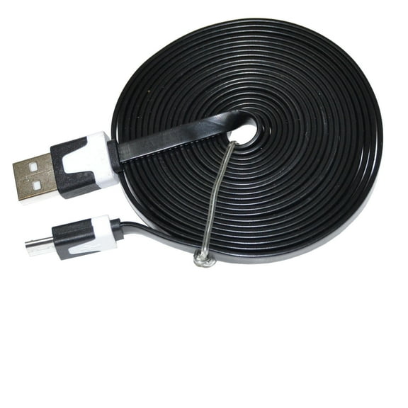 HQRP Extra Long 10ft USB to micro USB Cable / USB Charging Cable for Nvidia Shield / Nvidia Project Shield handheld game console ; Goji Play tracker