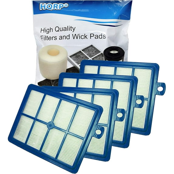 HQRP Filter 4-Pack for Electrolux EL012B S-Filter Replacement 1130939-01 113093901 9001954123 9002564053 Vac
