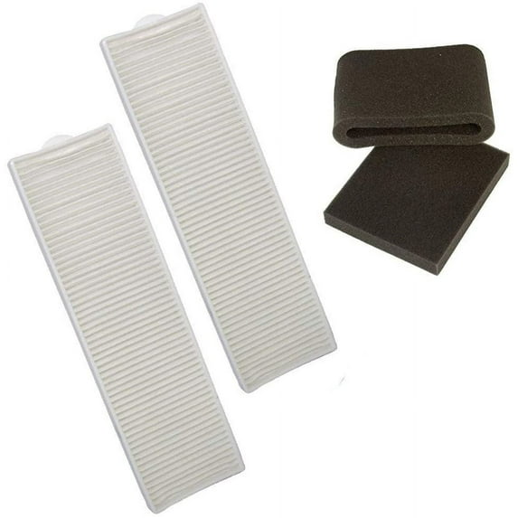 HQRP Filter Kit for Bissell Lift-Off Revolution Pet 37604, 3750, 3760, 37601, 37602, 37605, 37606, 37607, 37608, 3760H, 3760J, 3760P, 3760R, 3760T, 3760V Vac Vacuum Cleaner