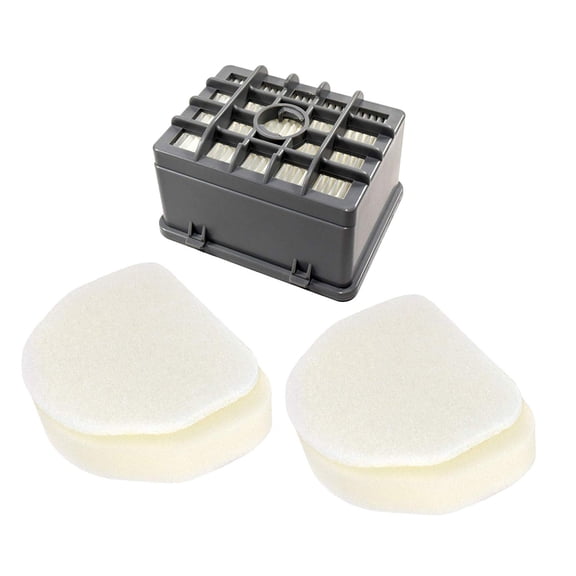 HQRP Filter Kit (HEPA + 2xFoam&Felt) for Shark Rotator NV450 NV451 / Rocket NV472 NV480 NV481 NV482 NV484 Professional Upright Vacuum, XFF450 XHF450 (tall size 2.75") Replacement