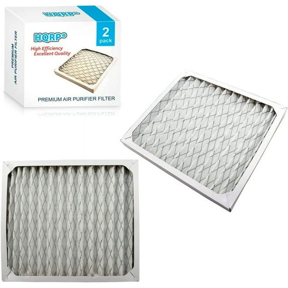HQRP Filter Set 2-Pack for Hamilton Beach 04712 True Air Allergen Reducing Filter Replacement