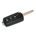 thumbnail image 1 of HQRP Folding Flip Key FOB Shell Remote Case w/ 4 Buttons compatible with KIA Rondo 2007 2008 07 08, 1 of 5