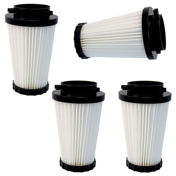 HQRP HEPA Filter 4-Pack Compatible with Dirt Devil F2 470880 084650 3-SFA115-00X 3SFA115-00X 3SFA11500X Dynamite Quick Vac