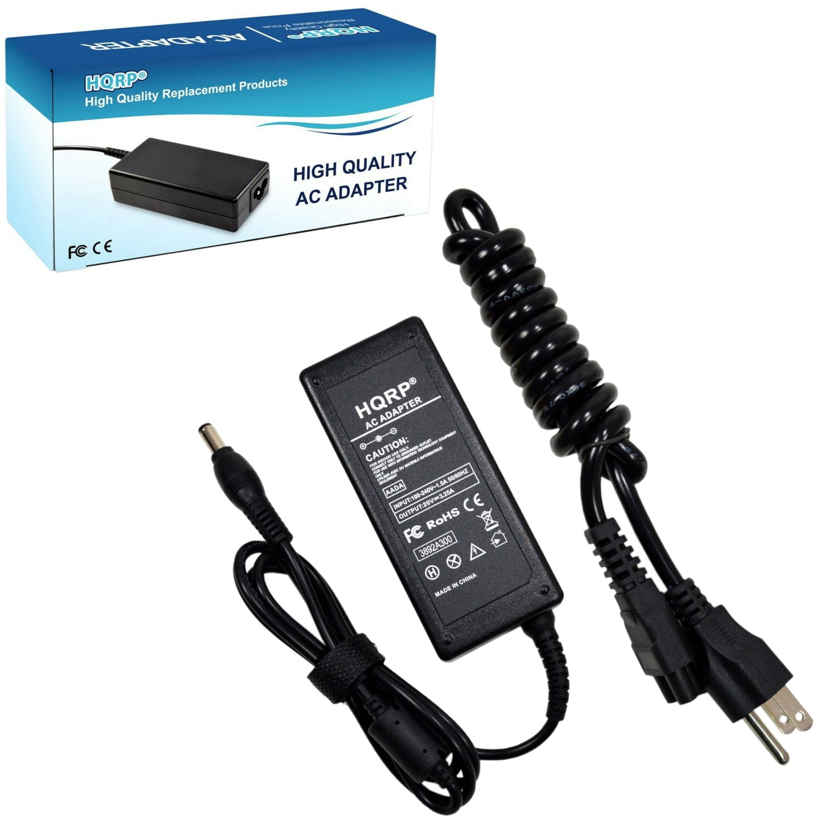 HQRP Heavy-Duty Netbook AC Adapter / Charger / Power Supply Cord