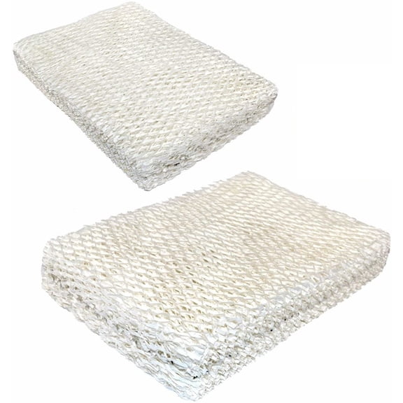 HQRP Humidifier Wick Filter (2-pack) for Lasko THF8 TFH-8 L8-C Fits Lasko Natural Cascade 1128, 1129, 9930 Humidifiers