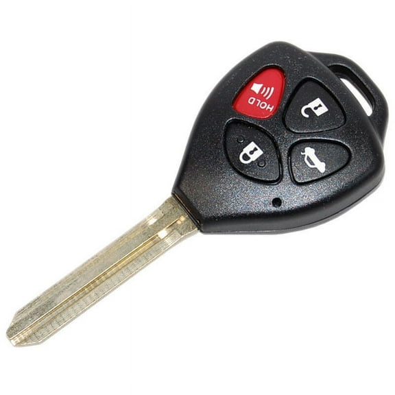 HQRP Ignition Key Keyless Entry Remote Head Transmitter w/ 4 Buttons for Avalon 07-10 / Toyota Camry 07-11 / Corolla 07-10