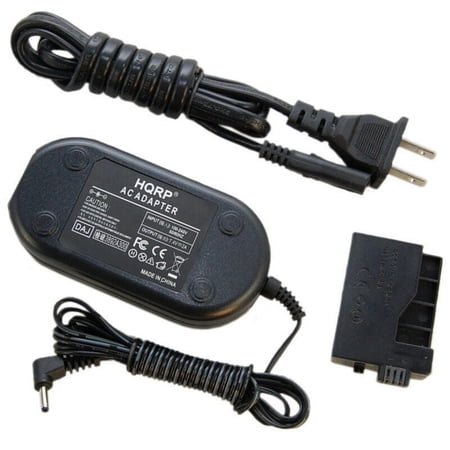 HQRP Kit AC Power Adapter for Canon ACK-E5 / ACKE5, EOS Rebel T1i, Rebel XSi, Rebel XS Digital SLR Camera + Euro Plug Adapter
