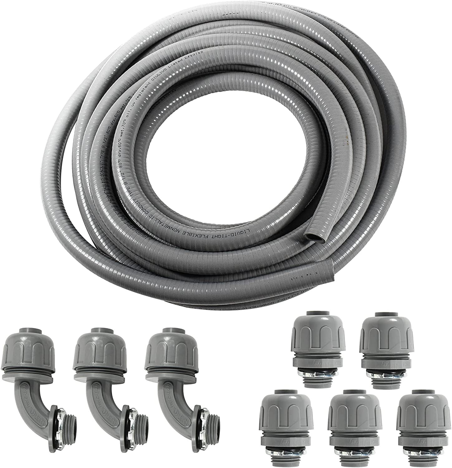 HQRP LiquidTight Nonmetallic Plastic Flexible Conduit and Connector