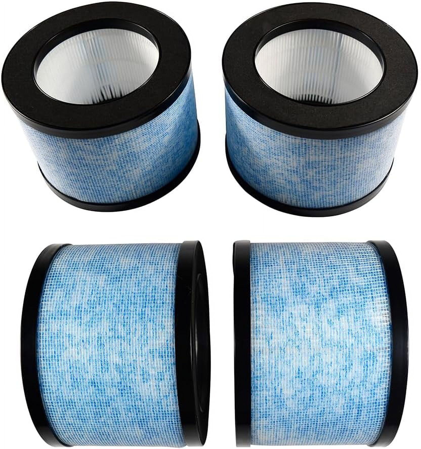 HQRP MK06 MK01 Replacement Filter True HEPA Compatible with AROEVE Air Purifier, Kloudi DH-JH01, ToLife TZ-K1, POMORON MJ001H, Intelabe EPI080, Elechomes EPI081, 4-Pack