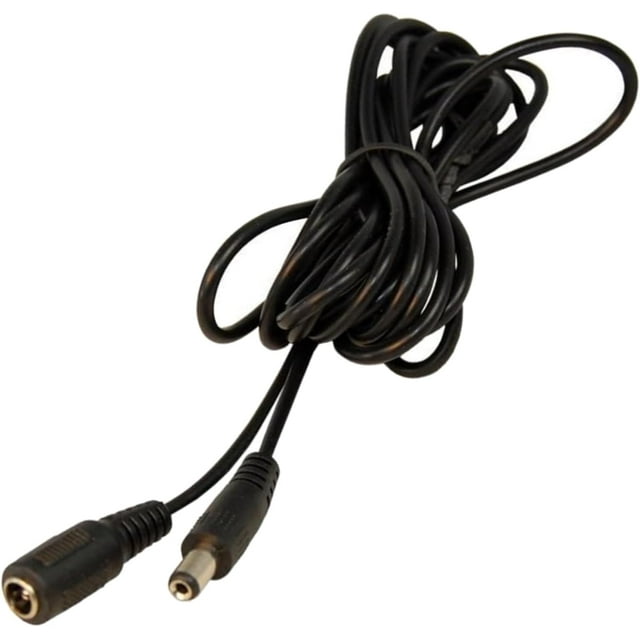 HQRP Male to Female DC Power Extension Cable for ZMODO Outdoor Indoor