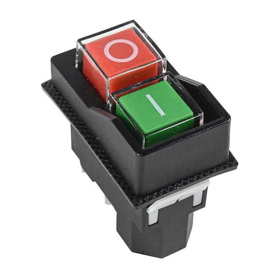 HQRP On-Off Magnetic Switch Compatible with Dewalt 5140135-94 DWE7490X DWE7491RS Table Saw, 4-Pin