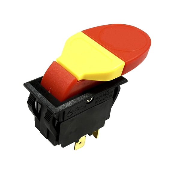 HQRP On-Off Paddle Switch Compatible with Dewalt, Rockwell, Hitachi, Reliant, Performax, Dayton, Jet, Sears Craftsman Power Tools Planer Band Saw Drill Press Table Saw Grinder Sander D2751 UL Listed