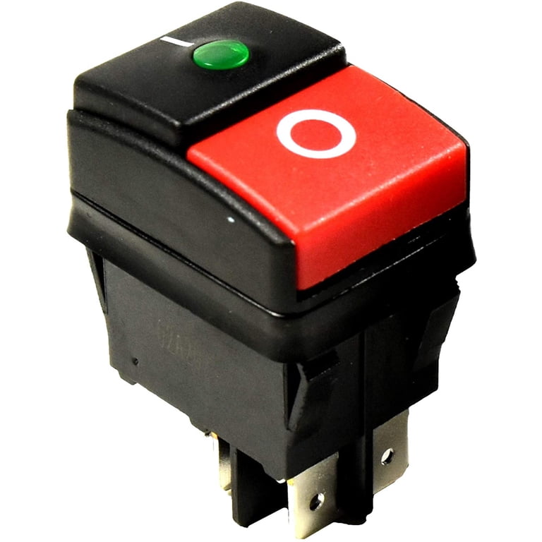 Washer On And Off Switch Washer Symbol 3 Pins (ON) Off Reset Rocker