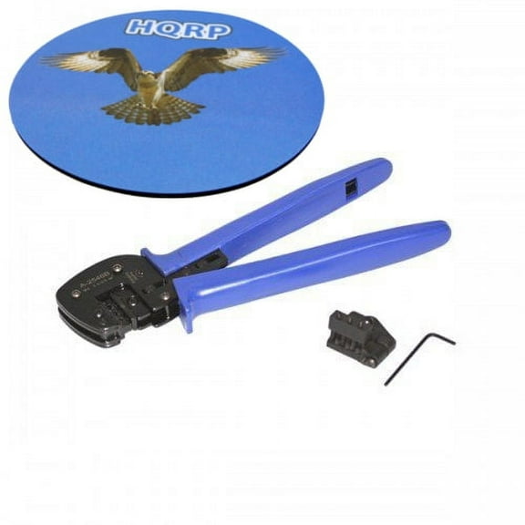 HQRP PV Connectors Crimp Tool / Crimper compatible with Connector fits Solar Panel ; Photovoltaic System plus HQRP Coaster