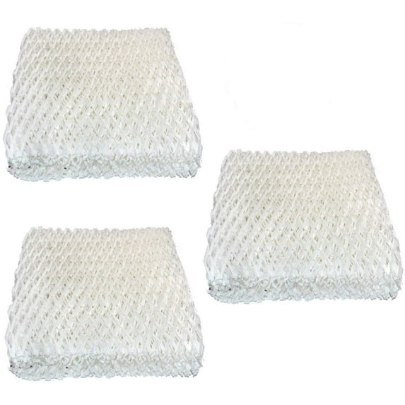 HQRP Pack of 3 Humidifier Wick Filters for Hunter 32300, 31913, 32350, 32500, 32501, 32505, 32507, 34500, 34997, 31915 Humidifiers