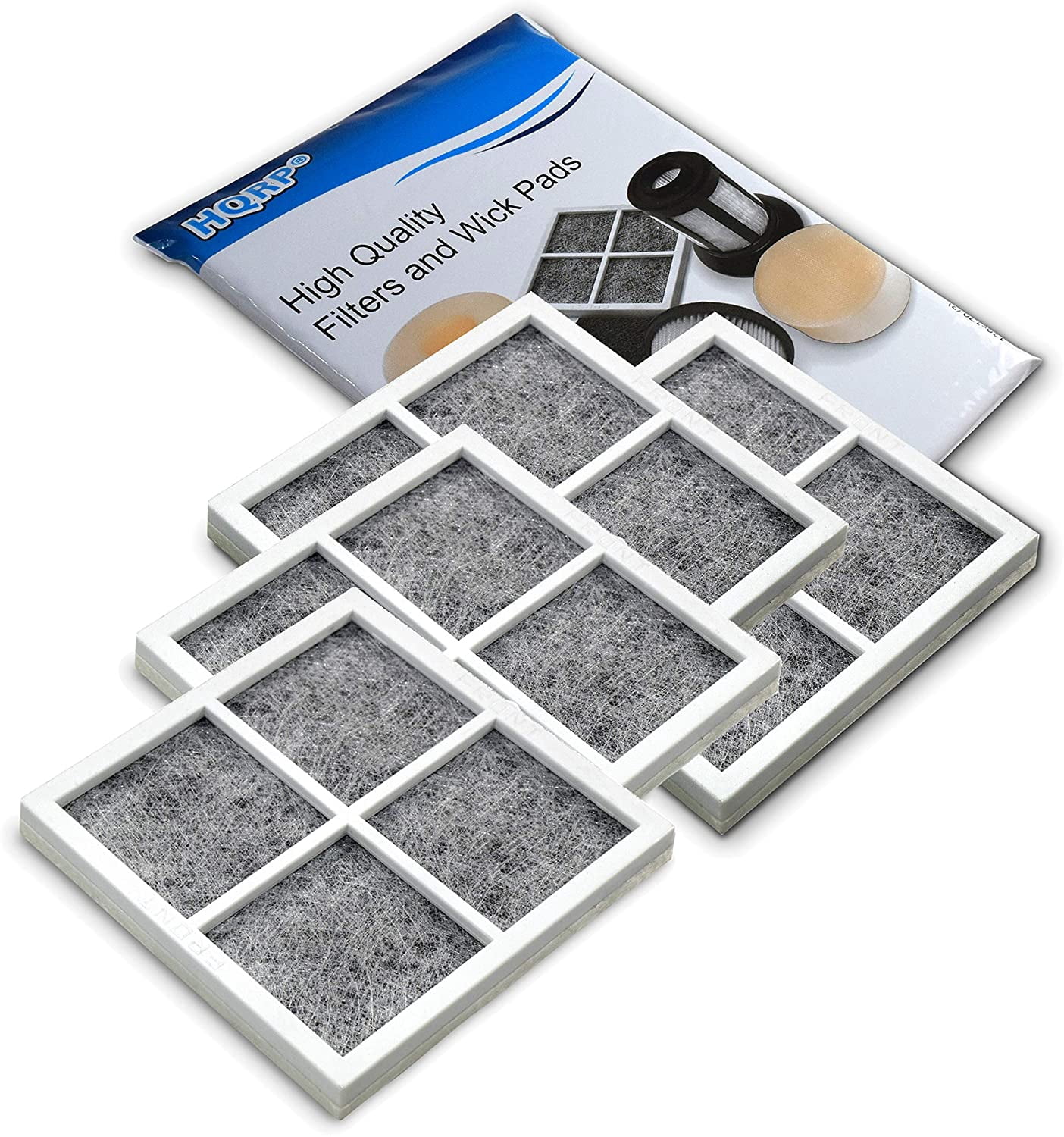 Ricambio HQRP LT120F 4 Filtri Aria Fresca HQRP Per Frigoriferi LG - Ricambio Compatibile, Confezione Conveniente Filtro Chiaro Compatibile Ricambio HQRP LT120F 4 Filtri Aria Fresca HQRP Per Frigoriferi LG - Ricambio Compatibile, Confezione Conveniente Filtro Chiaro Compatibile