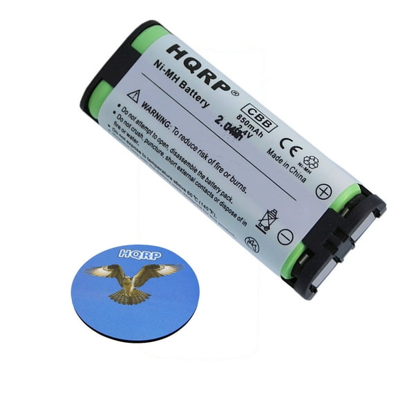 HQRP Phone Battery for Panasonic KX-572 / KX-5766 / KX-5767 / KX-5776 / KX-5777 / KX-5779 / KX-6702