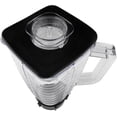 thumbnail image 1 of HQRP Plastic Square Replacement Blender Jar Set, 4.5" Top Compatible with Oster Osterizer Blender Models, 5-Cup, 1.25L Pitcher, 0.33 Gallon Capacity, 1 of 7