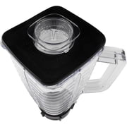 HQRP Plastic Square Replacement Blender Jar Set, 4.5" Top Compatible with Oster Osterizer Blender Models, 5-Cup, 1.25L Pitcher, 0.33 Gallon Capacity