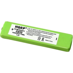 HQRP Portable CD / MD / MP3 Battery for Sharp AD-N55BT / ADN55BT Replacement fits MD-MT190 PORTABLER MINI-DISC RECORDER