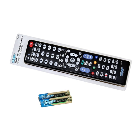 HQRP Remote Control Works with Samsung HP-S5033 HP-S5053 HP-S5073 HP-S6373 HP-T4234 HP-T4254 UN75F6400AFXZA UN65F6400AFXZA UN60F6400AFXZA UN55F6400AFXZA UN50F6400AFXZA LCD LED HD Smart TV