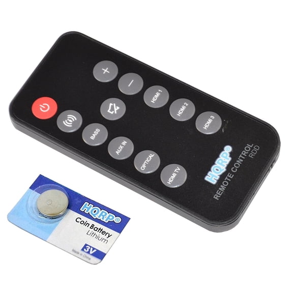 HQRP Remote Control for JBL CINEMA SB200 SB2OO Soundbar Speaker System Controller