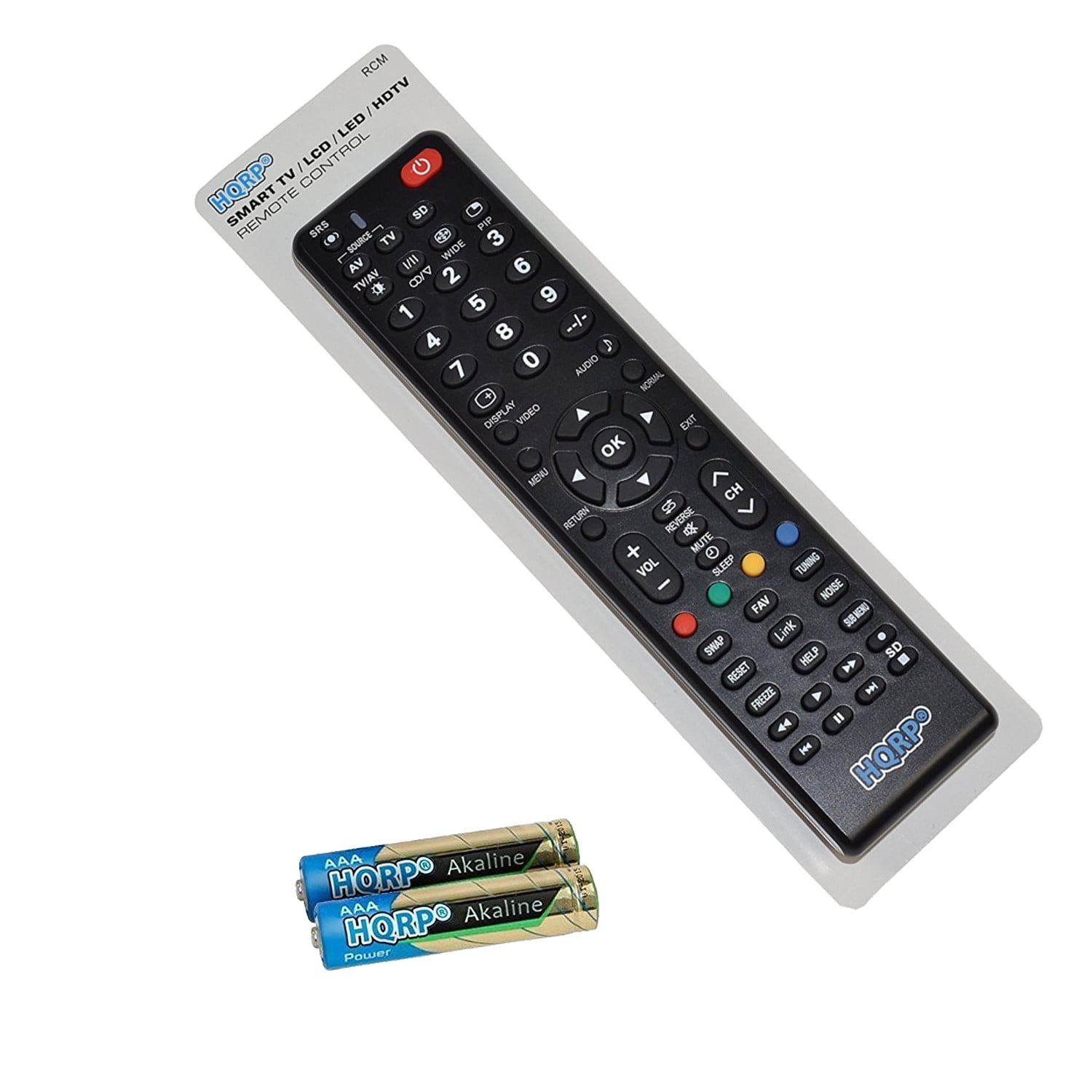 HQRP Remote Control for Panasonic TC-P42S60, TC-P42U2, TC-P42X1, TC-P42X3,  TC-P42U1 HD TV Smart