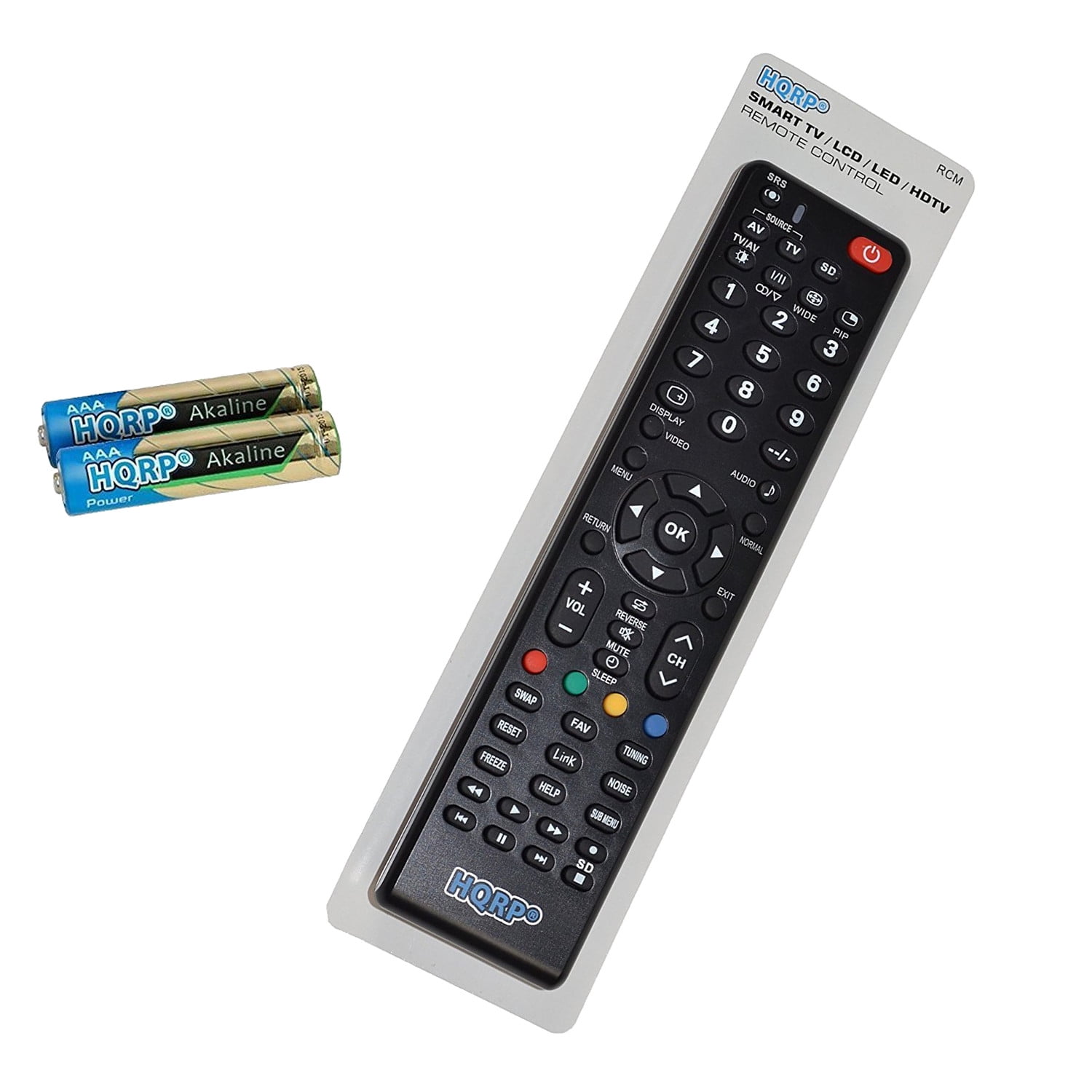 HQRP Remote Control for Panasonic TH42PX6U, TH42PX75U, TH42PX77U, TH