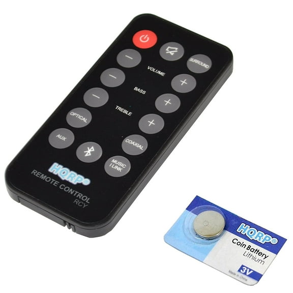 HQRP Remote Control for Philips 996510054954, 996510050576, 996510063326 CSS2123 CSS2123B/F7 Controller