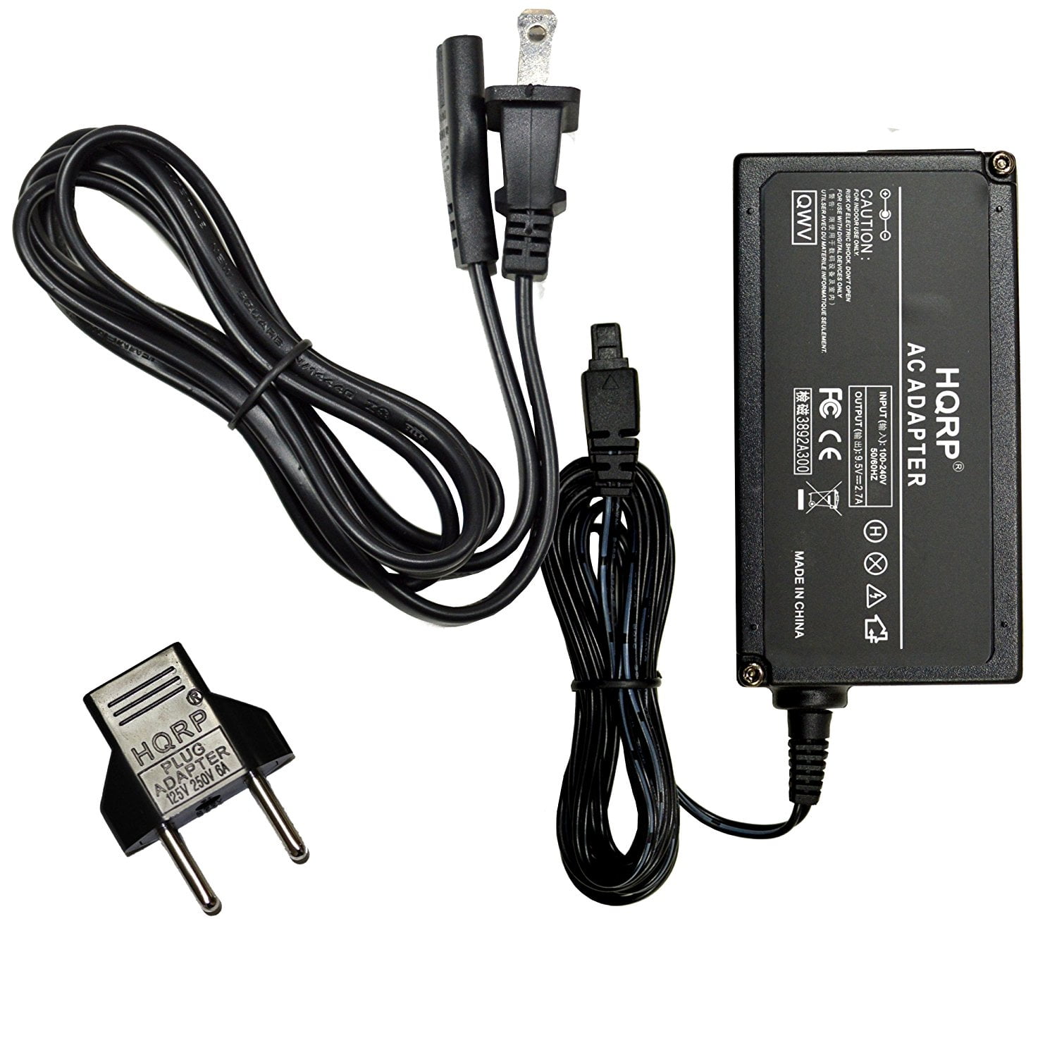 Canon PowerShot G2 、ACアダプター付き HQRP Replacement AC Adapter / Charger for Canon PowerShot G3