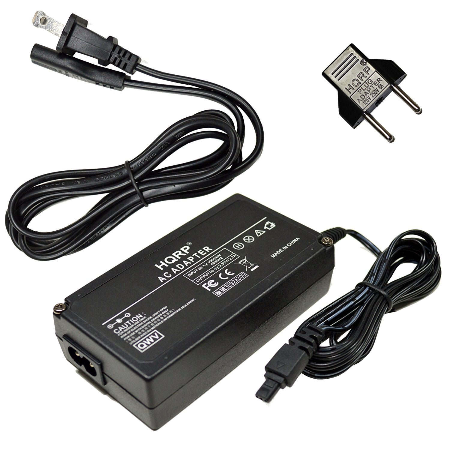HQRP Replacement AC Adapter / Charger for Canon ZR50MC, ZR45MC, ZR40 ...