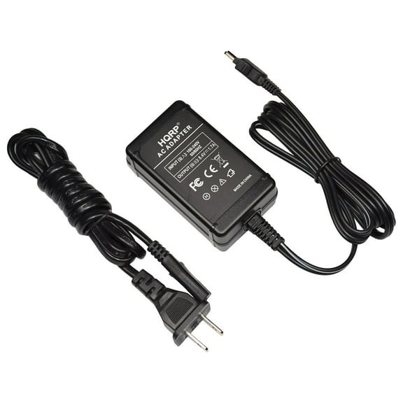 HQRP Replacement AC Adapter / Charger for Sony HandyCam CCD-TRV308, CCD-TRV318, CCD-TRV328, CCD-TRV338 Camcorder with USA Cord & Euro Plug Adapter