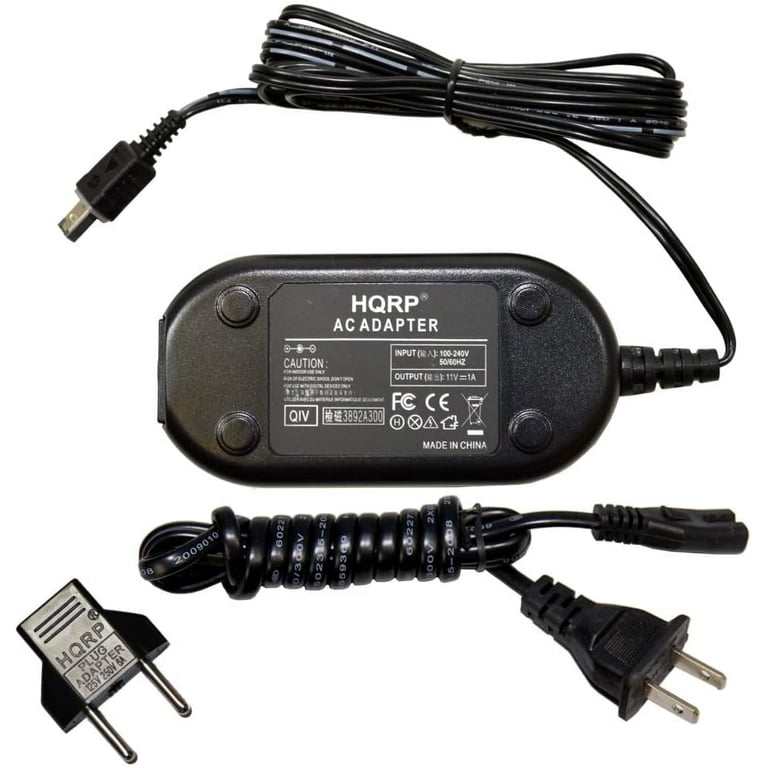 HQRP Replacement AC Adapter, Power Supply for JVC Everio GZ-MG130