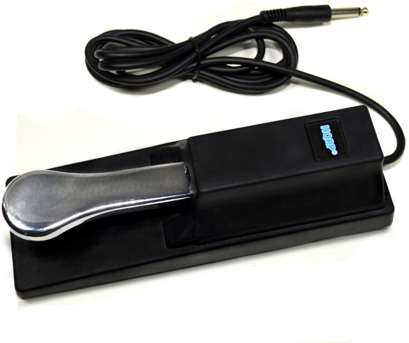MaxLLTo Piano-Style Sustain Foot Pedal For Yamaha Dgx-200 Dgx-202 Dgx-205  Dgx-300 Dgx-305 Dgx-500 Dgx-505 Dgx-520 Dgx-530 Dgx-620 Dgx-630, Silver