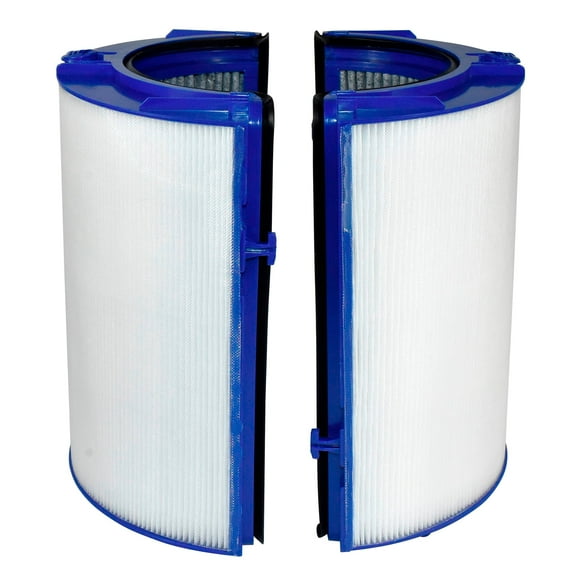 HQRP TP06 2 in 1 HEPA Filter compatible with Dyson TP06 HP06 PH01 PH02 PH03 PH04 PH3A HP09 TP09 HP07 TP07 TP7A TP10 HP10 HP04 HP4B TP04 TP4A DP04 Air Purifier Fan, 360 Combi Glass H13 HEPA + Carbon