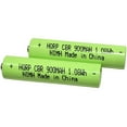 thumbnail image 1 of HQRP TWO Phone Batteries for Panasonic KX-TGA820B KX-TGA930T KX-TGA931T KX-TGA935B KX-TGA939T KX-TH1211B KX-TH1212B Cordless Telephone, 1 of 8