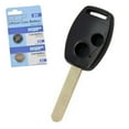 thumbnail image 1 of HQRP Transmitter and Two Batteries for Honda Civic 2006 2007 2008 06 07 08 Key-Fob Remote Shell Case Cover Smart Key FOB, 1 of 4